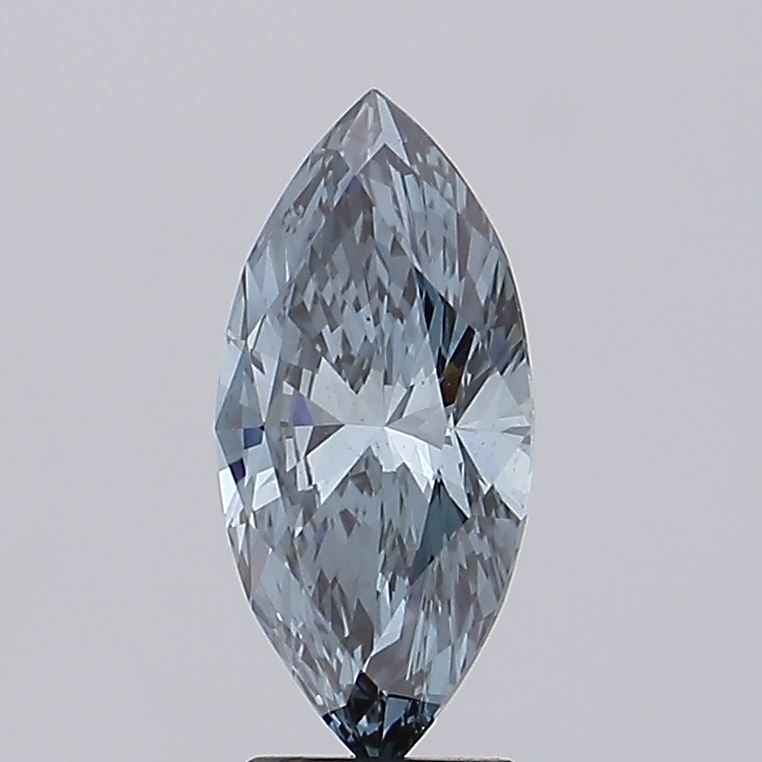 Marquise 2.06ct Fancy Deep Blueish Green