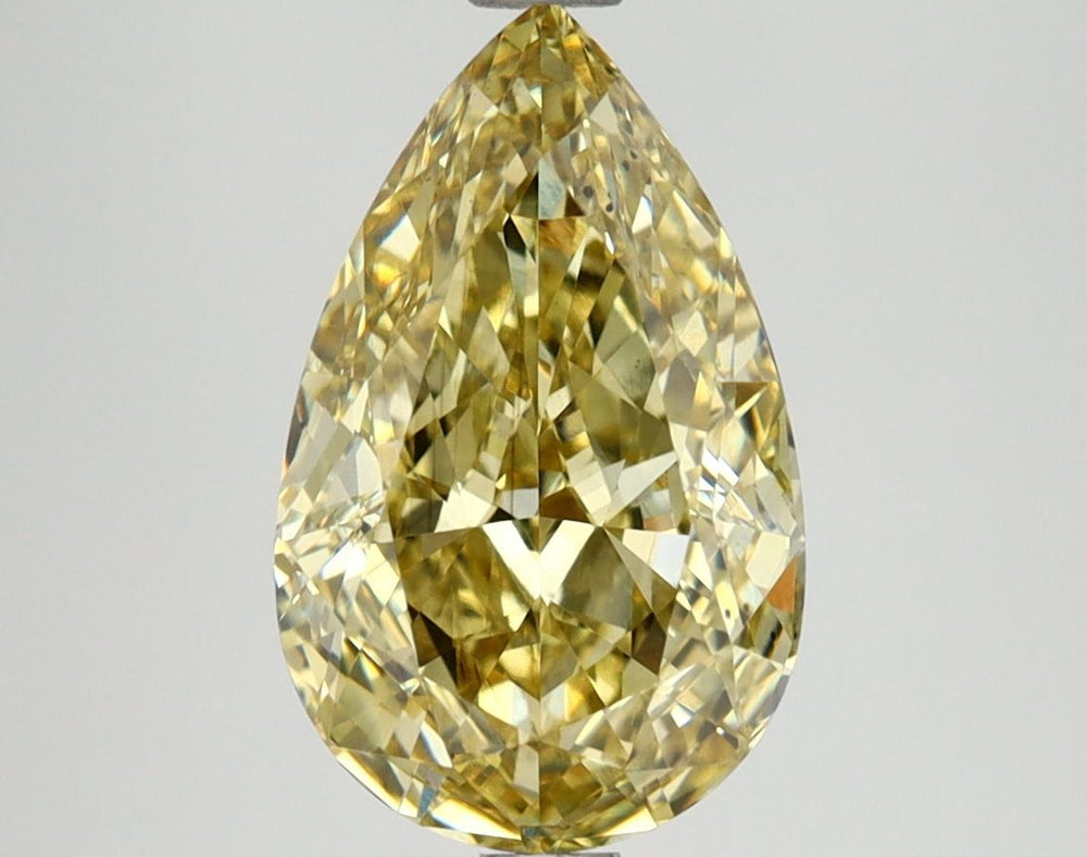 Pear 2.95ct Fancy Intense Yellow