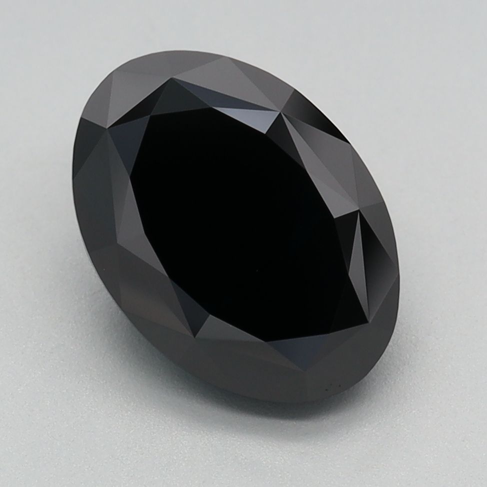 Oval 2.71ct Fancy Black