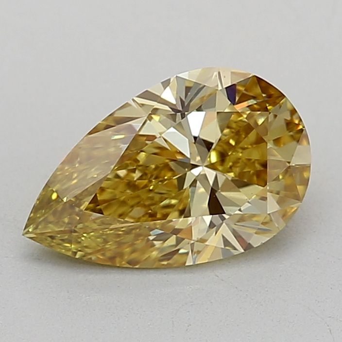Pear 1ct Fancy Intense Yellow