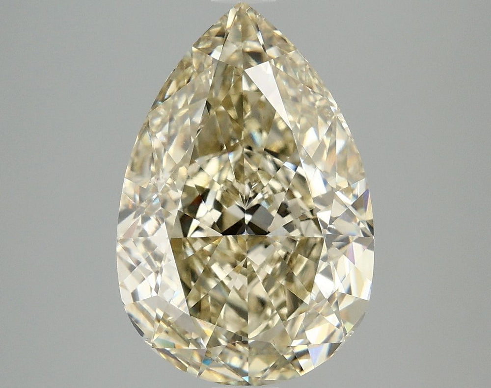 Pear 5.09ct Fancy Yellow
