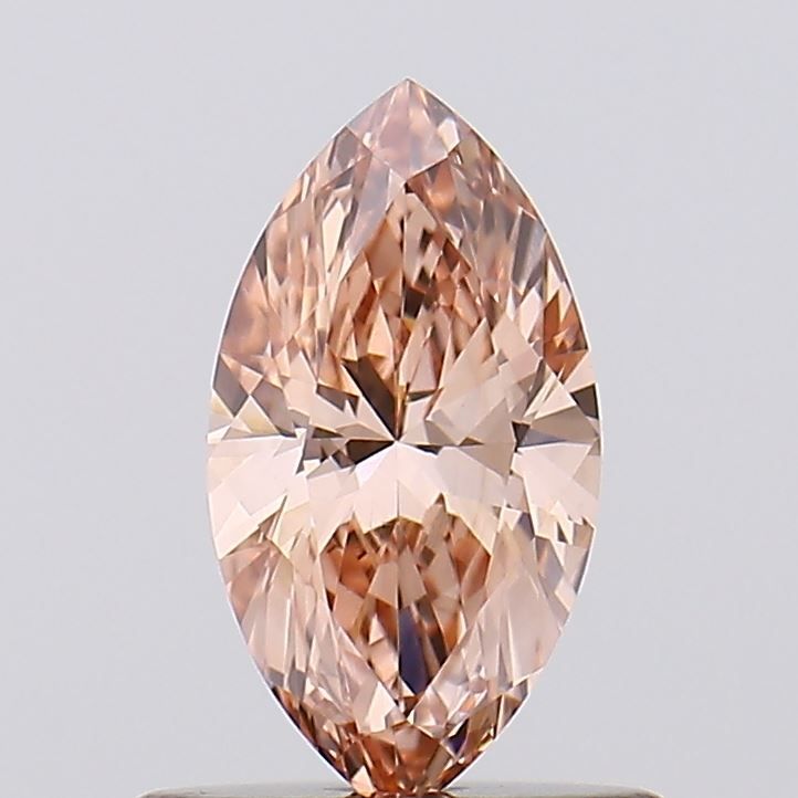 Marquise 0.56ct Fancy Pinkish Brown