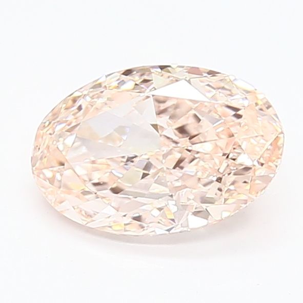 Oval 1.35ct Fancy Intense Brownish Pink