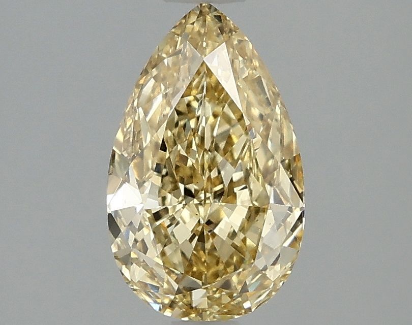 Pear 1.48ct Fancy Intense Yellow
