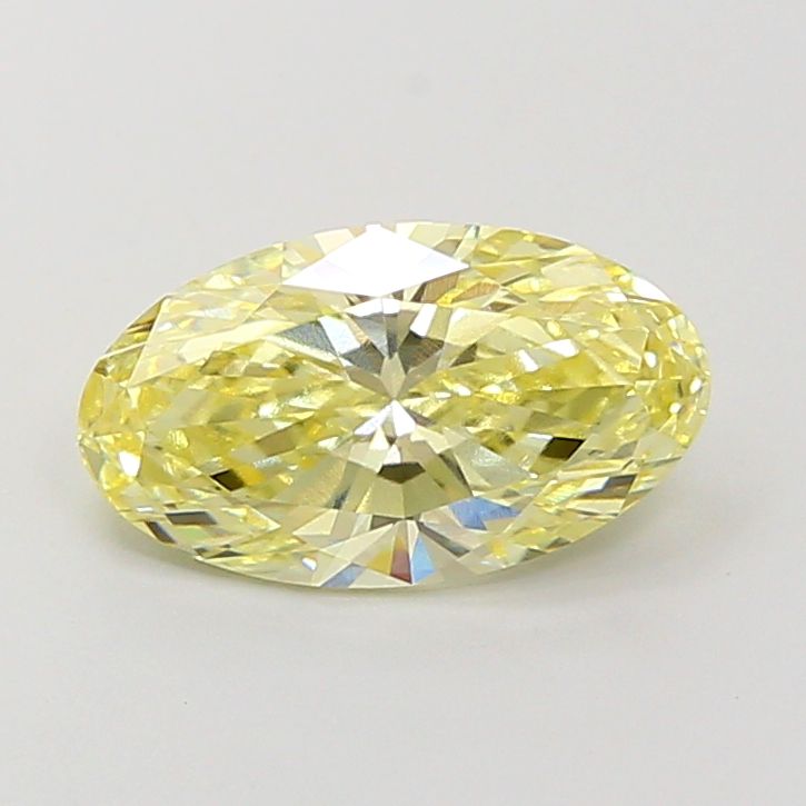 Moval 2.06ct Fancy Intense Yellow