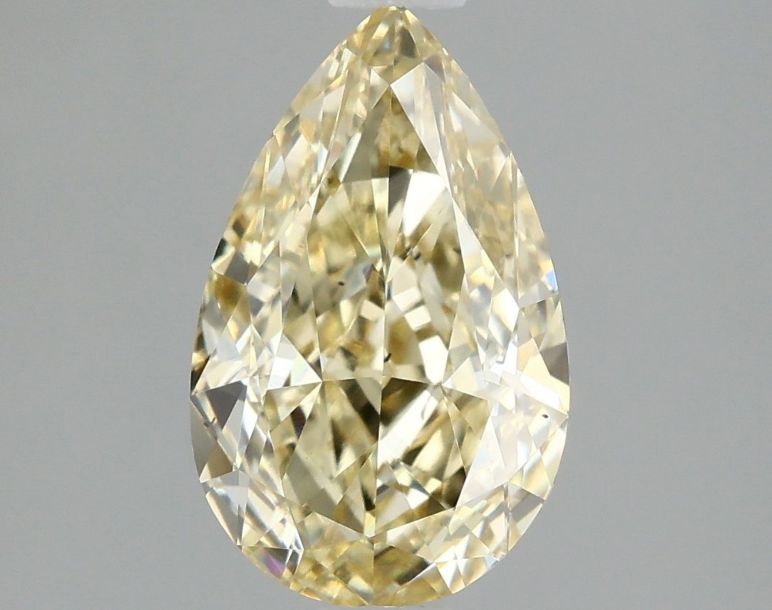 Pear 1.56ct Fancy Yellow