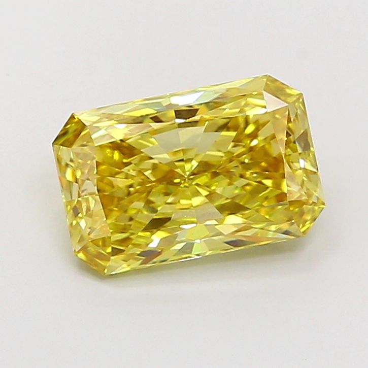 Radiant 2.57ct Fancy Intense Yellow