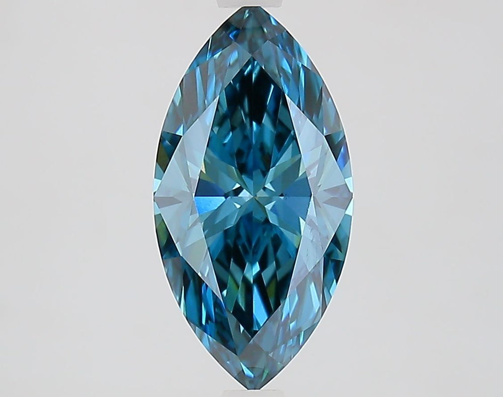 Marquise 2.07ct Fancy Deep Blue