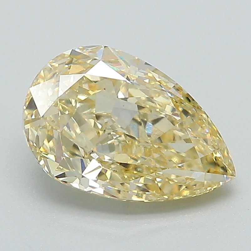 Pear 2.02ct Fancy Yellow