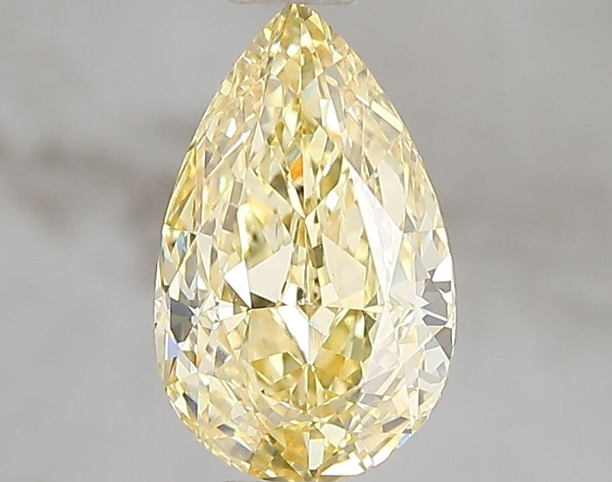 Pear 1.51ct Fancy Intense Yellow
