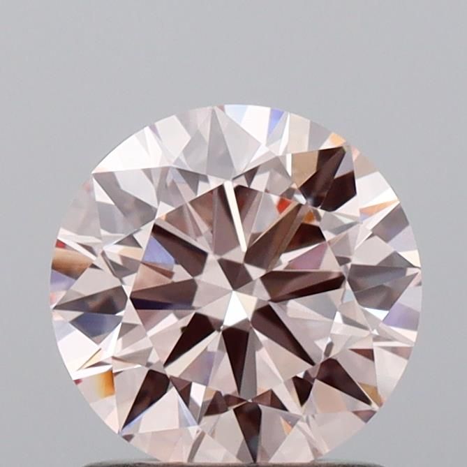 Round 1.08ct Fancy Light Pink