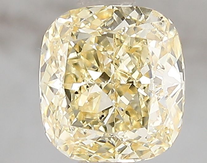 Elongated Cushion 1.6ct Fancy Intense Yellow