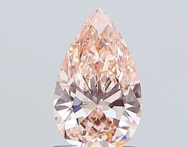 Pear 1.04ct Fancy Brown Pink