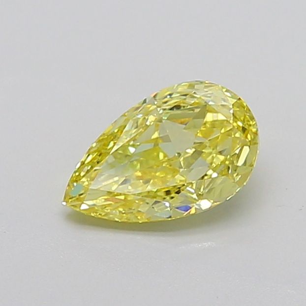 Pear 1.4ct Fancy Intense Yellow