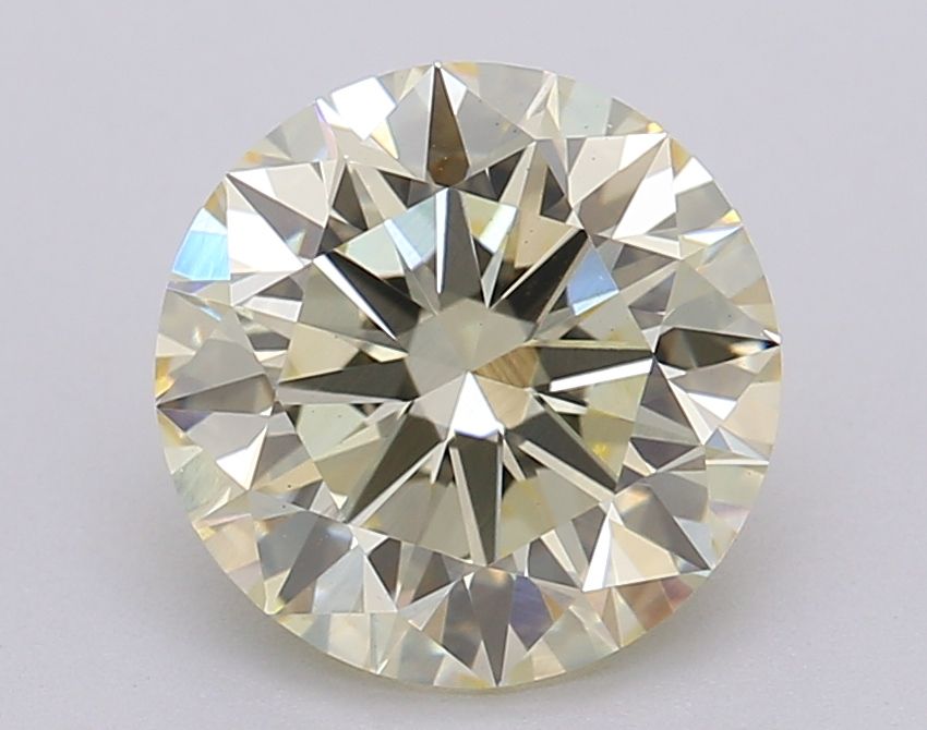 Round 2.03ct Fancy Yellow