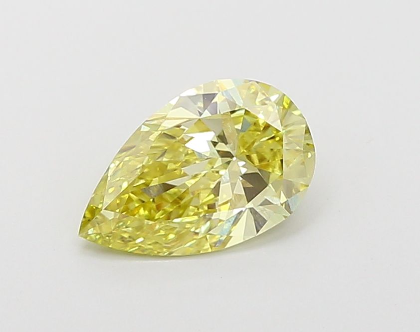Pear 1.22ct Fancy Intense Yellow