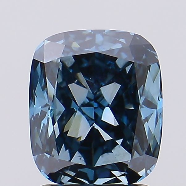Elongated Cushion 2.02ct Fancy Deep Blue