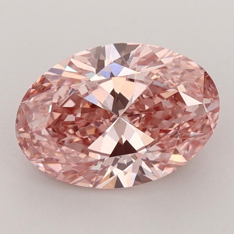 Oval 2.01ct Fancy Vivid Pink
