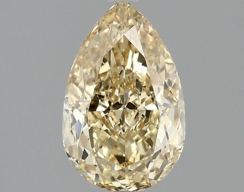 Pear 1.58ct Fancy Intense Yellow