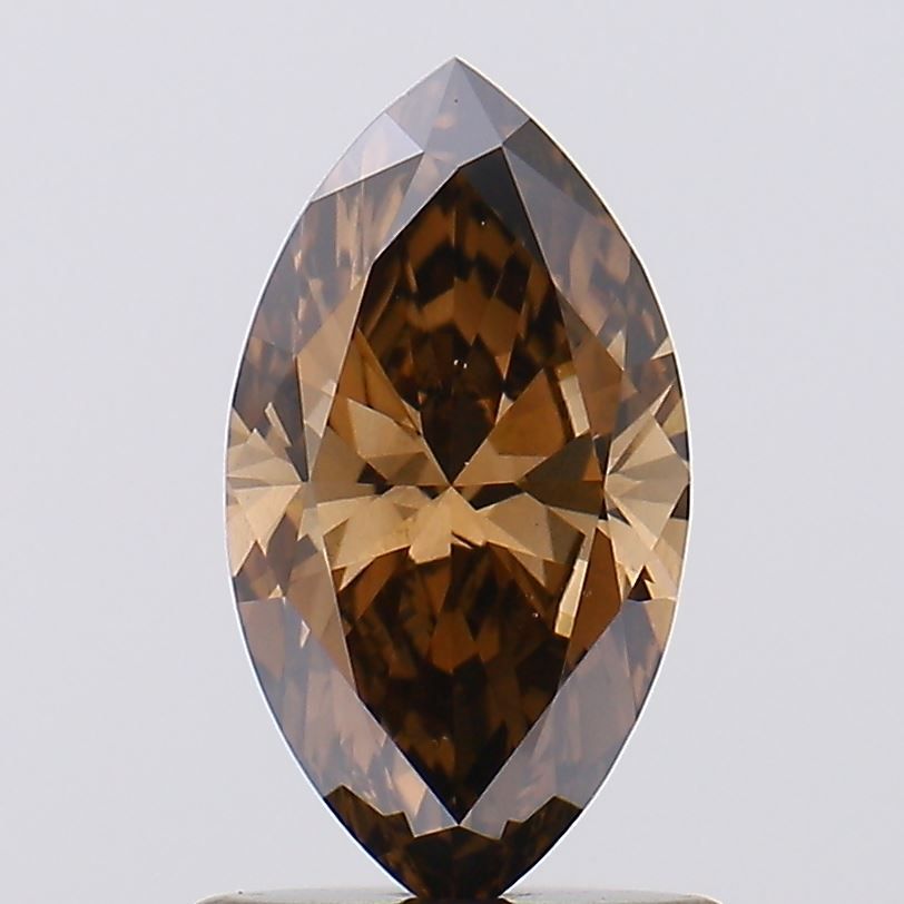 Marquise 0.91ct Fancy Dark Brown