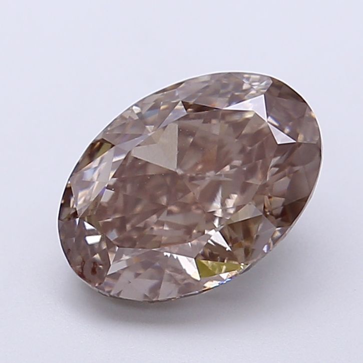Oval 2.54ct Fancy Gray