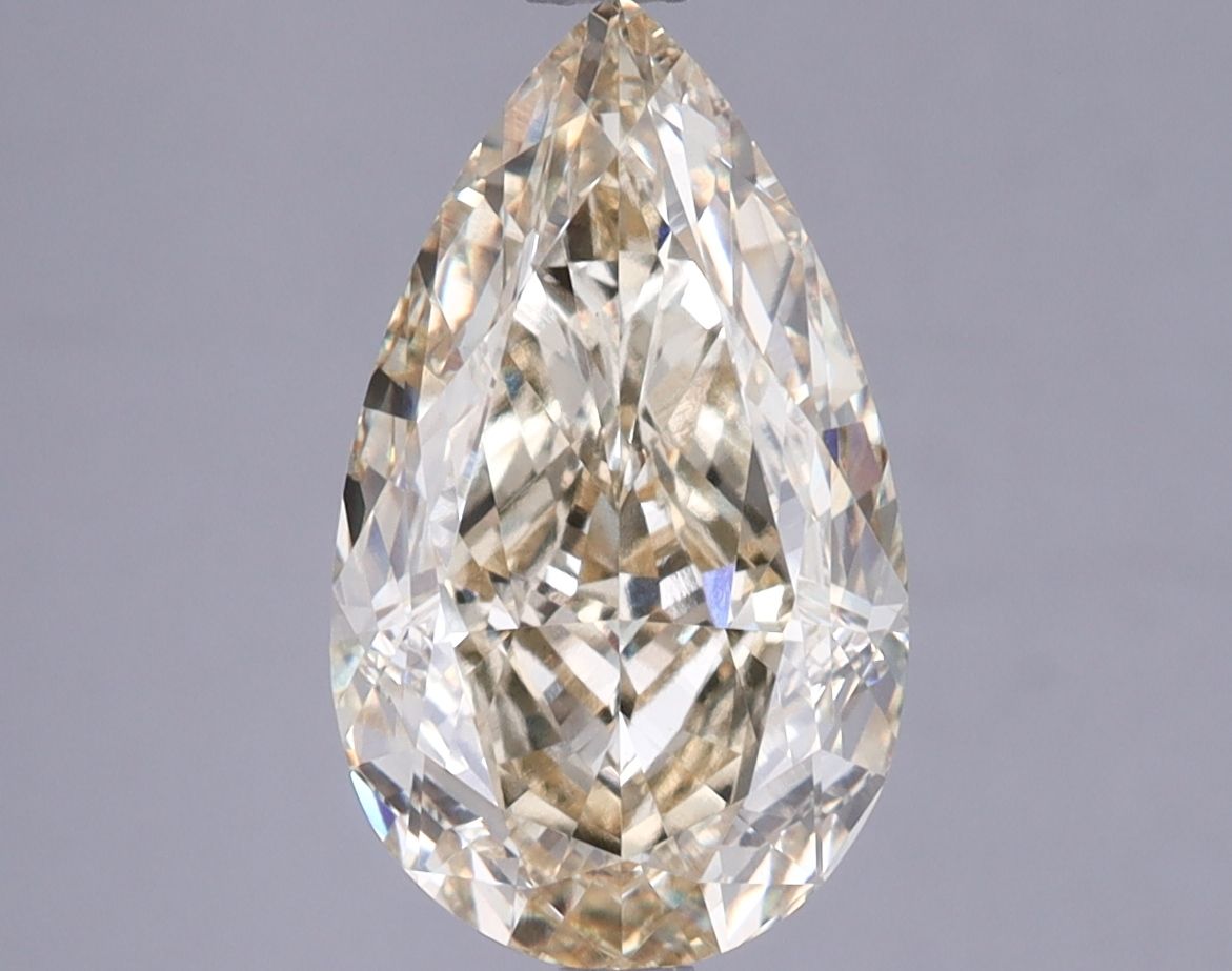 Pear 3.21ct Fancy Yellow