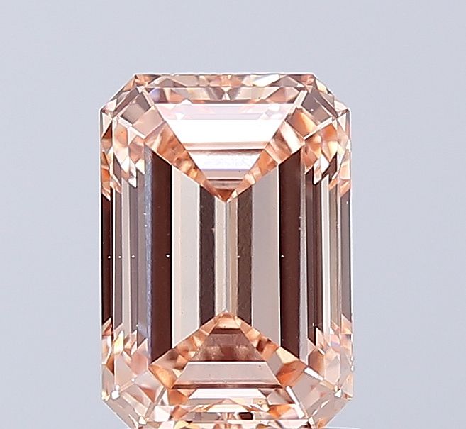 Emerald 2.03ct Fancy Intense Brownish Pink