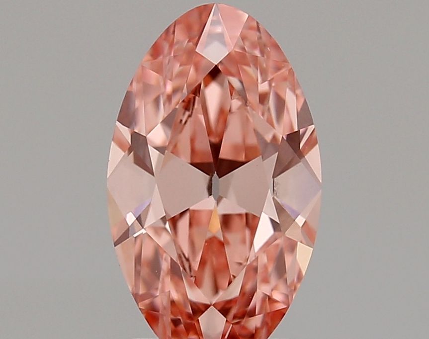 Moval 1.78ct Fancy Vivid Pink