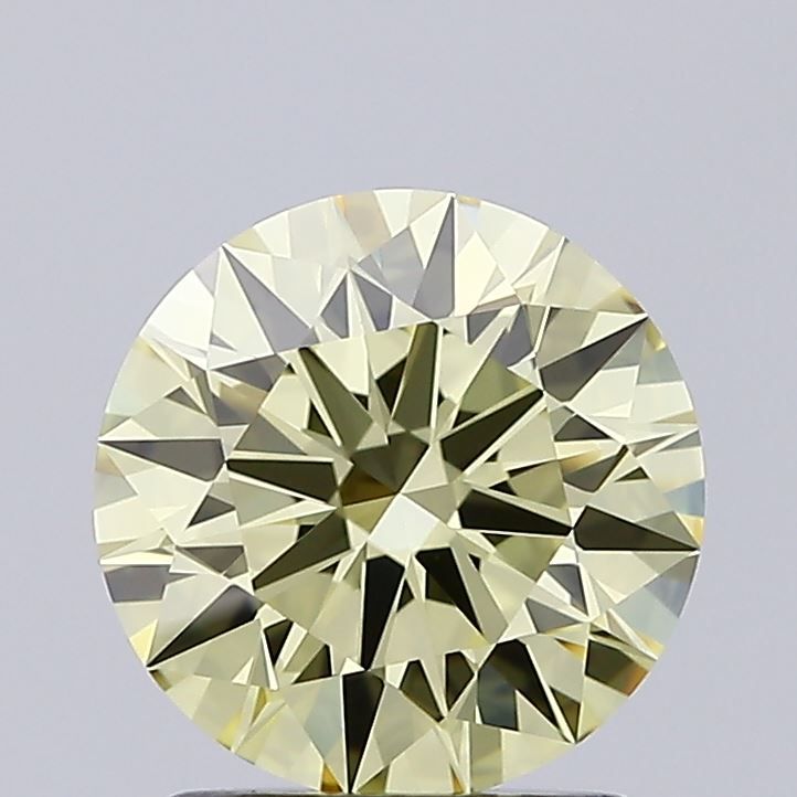 Round 1.57ct Fancy Yellow