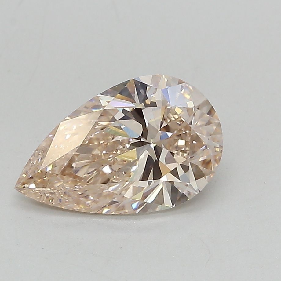 Pear 1.53ct Fancy Brown Pink