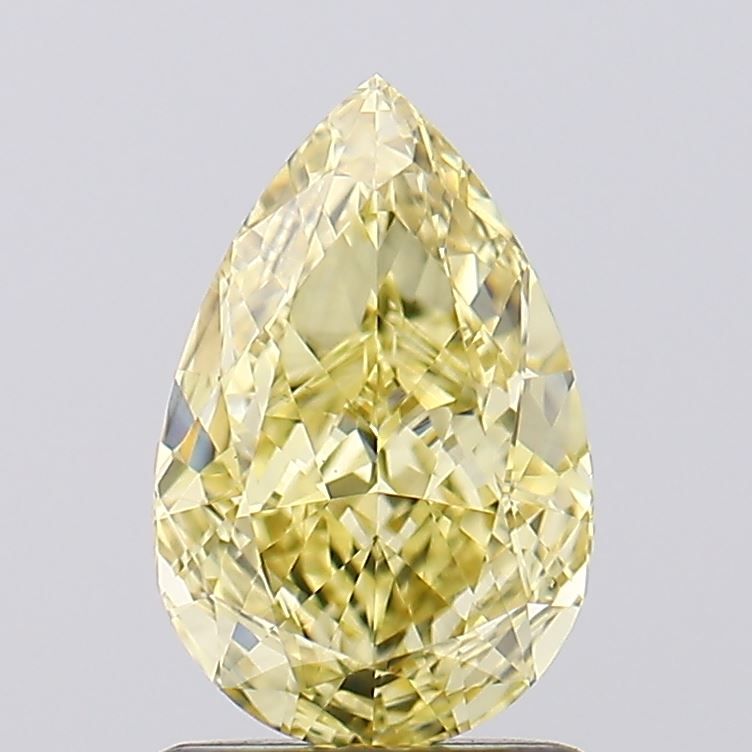 Pear 1.18ct Fancy Intense Yellow