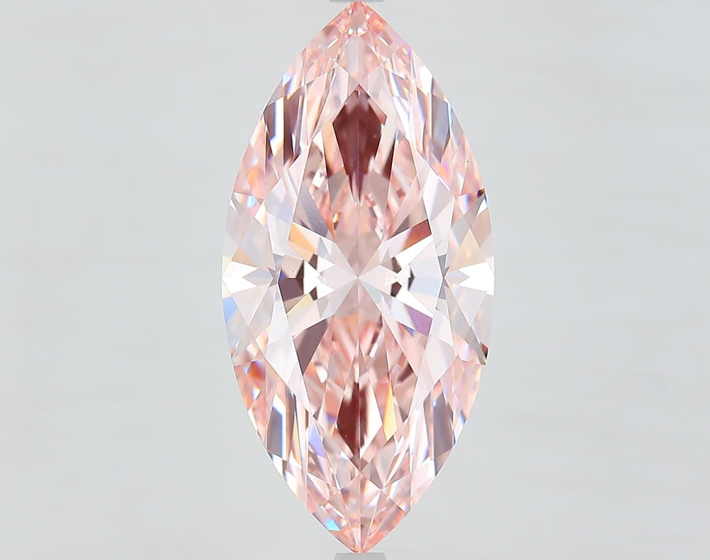 Marquise 7.1ct Fancy Brownish Pink