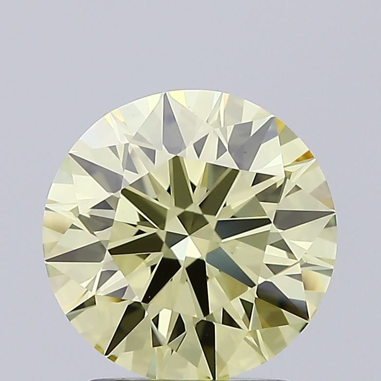 Round 2.05ct Fancy Yellow