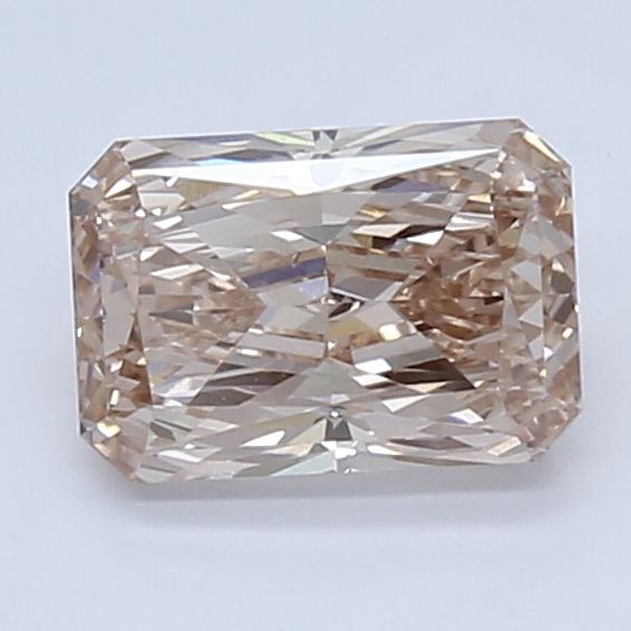Radiant 1.36ct Fancy Brown Pink