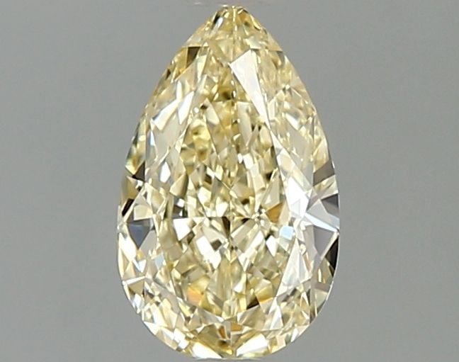 Pear 1.02ct Fancy Intense Yellow