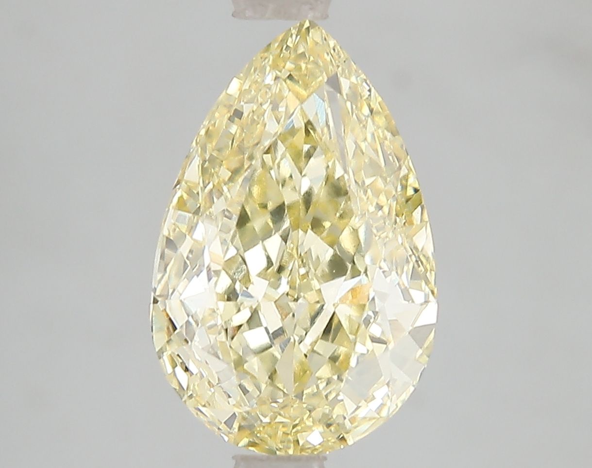 Pear 3.02ct Fancy Intense Yellow