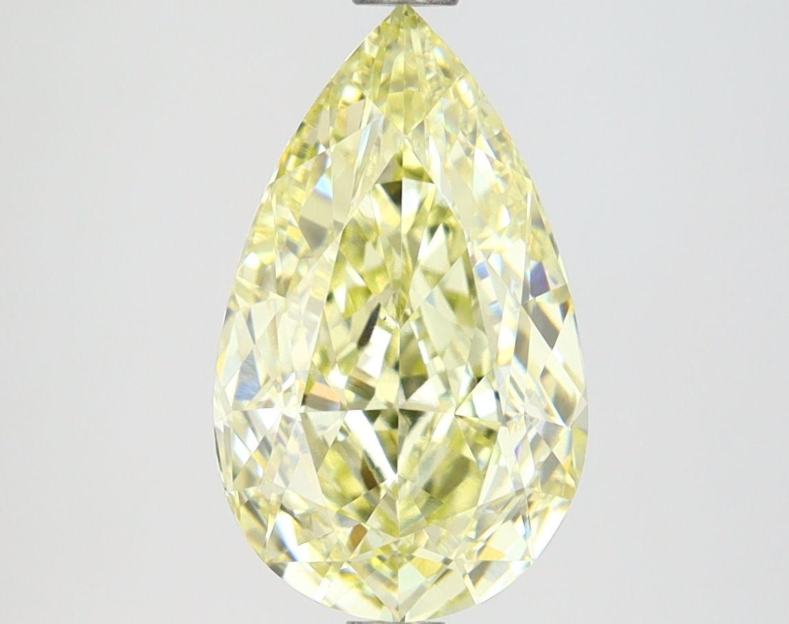 Pear 3.02ct Fancy Yellow