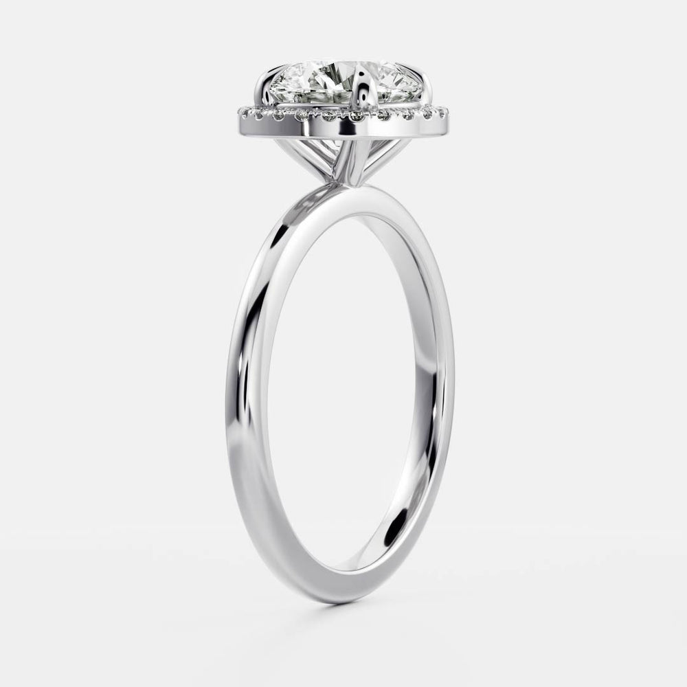 
                      
                        The Isla Ring - Round Halo
                      
                    