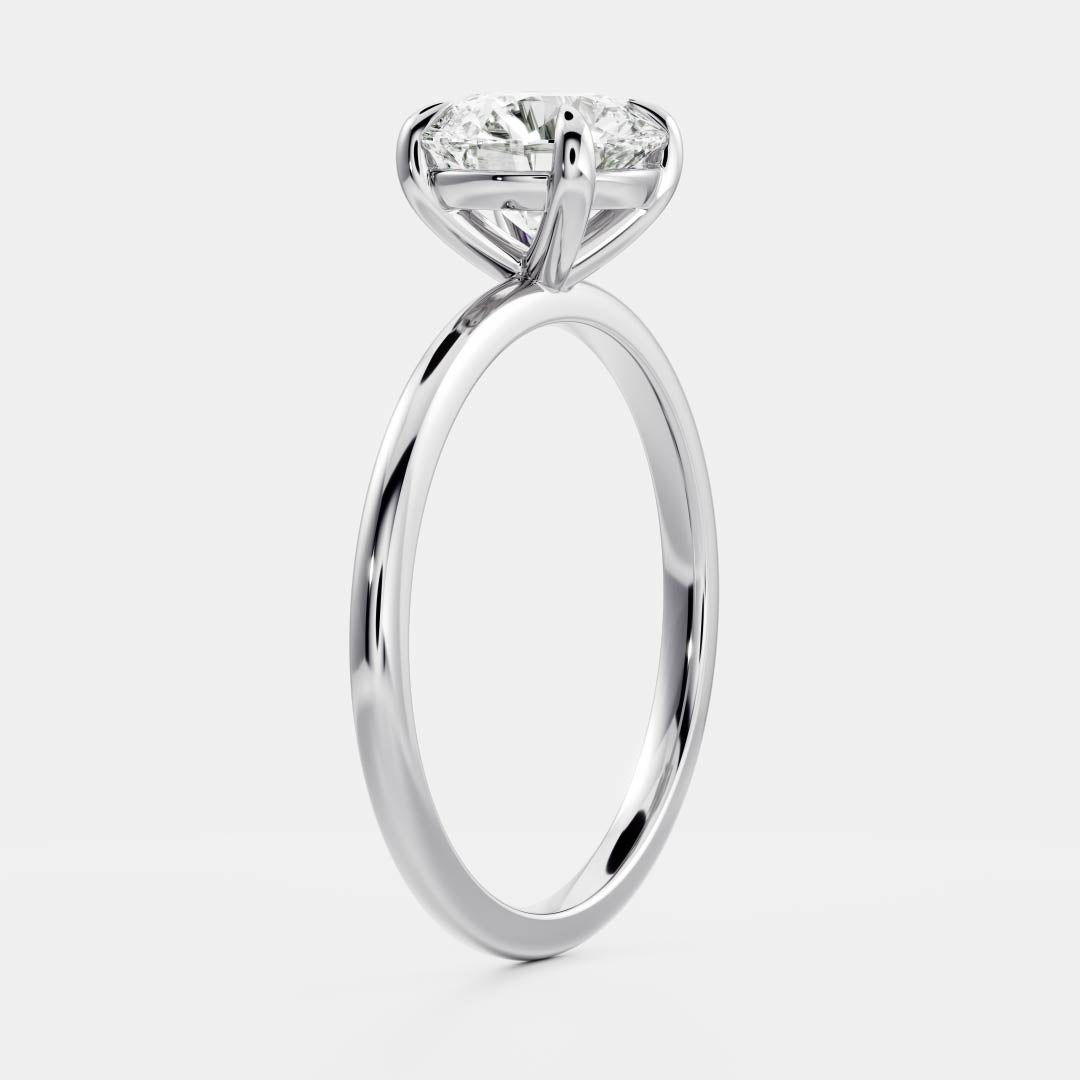 The Isla Ring - 1.29ct Lab Grown Diamond Round Brilliant Solitaire