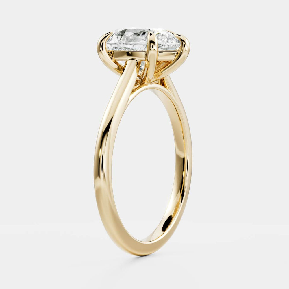 
                      
                        The Sophia Ring - Pear Cathedral Solitaire
                      
                    