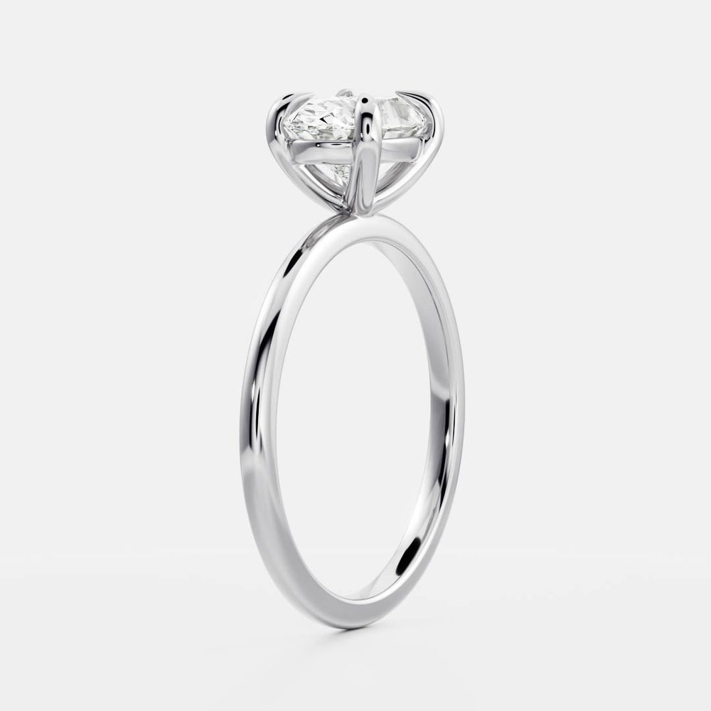 
                      
                        The Elora Ring - East-West Oval Solitaire
                      
                    