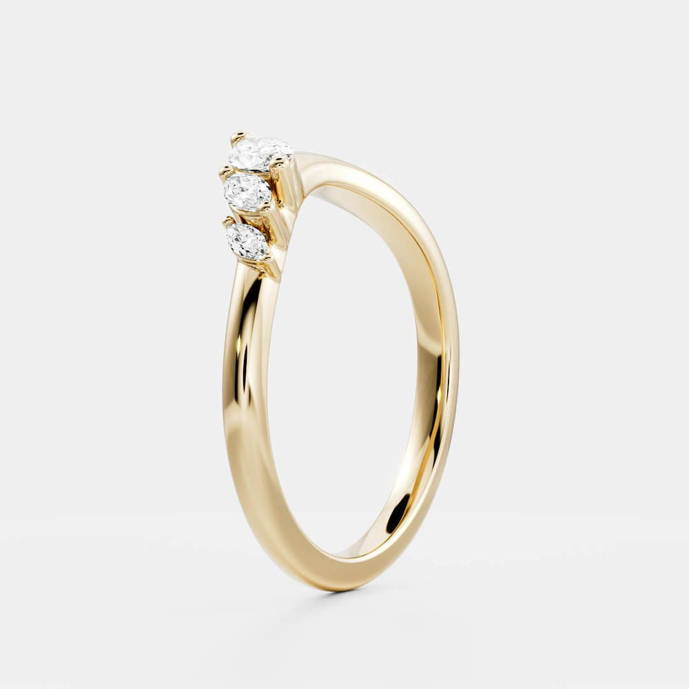 
                      
                        The Eve Ring - Curved Marquise Ceremonial Ring
                      
                    