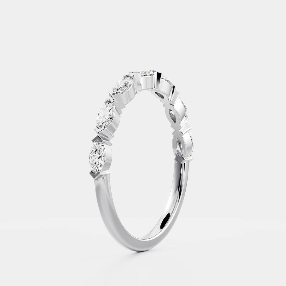 
                      
                        The Freya Ring - Marquise Band
                      
                    