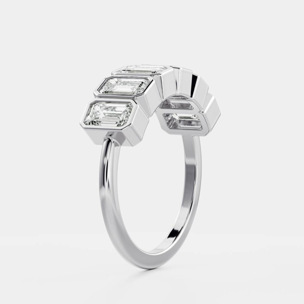 
                      
                        The Harper Emerald Bezel Ceremonial Ring
                      
                    