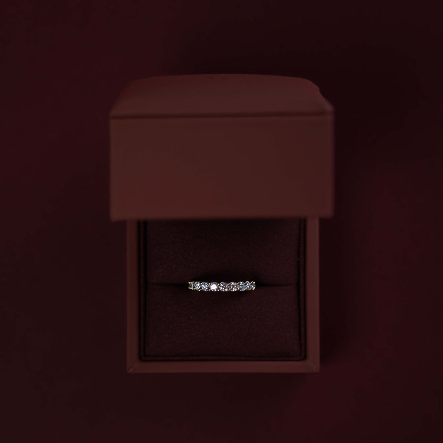 The Skylar Ring - Lab Diamond Large Pavé Band