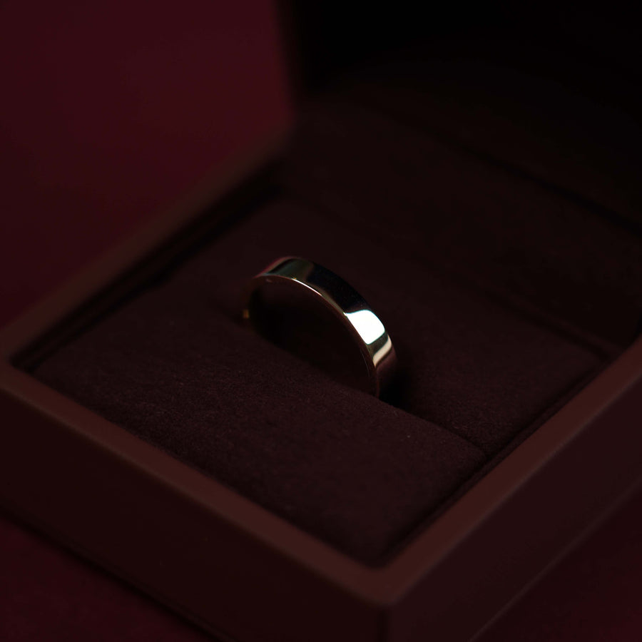 The Sloane Ring - 14K Yellow Gold Classic Statement Wedding Ring