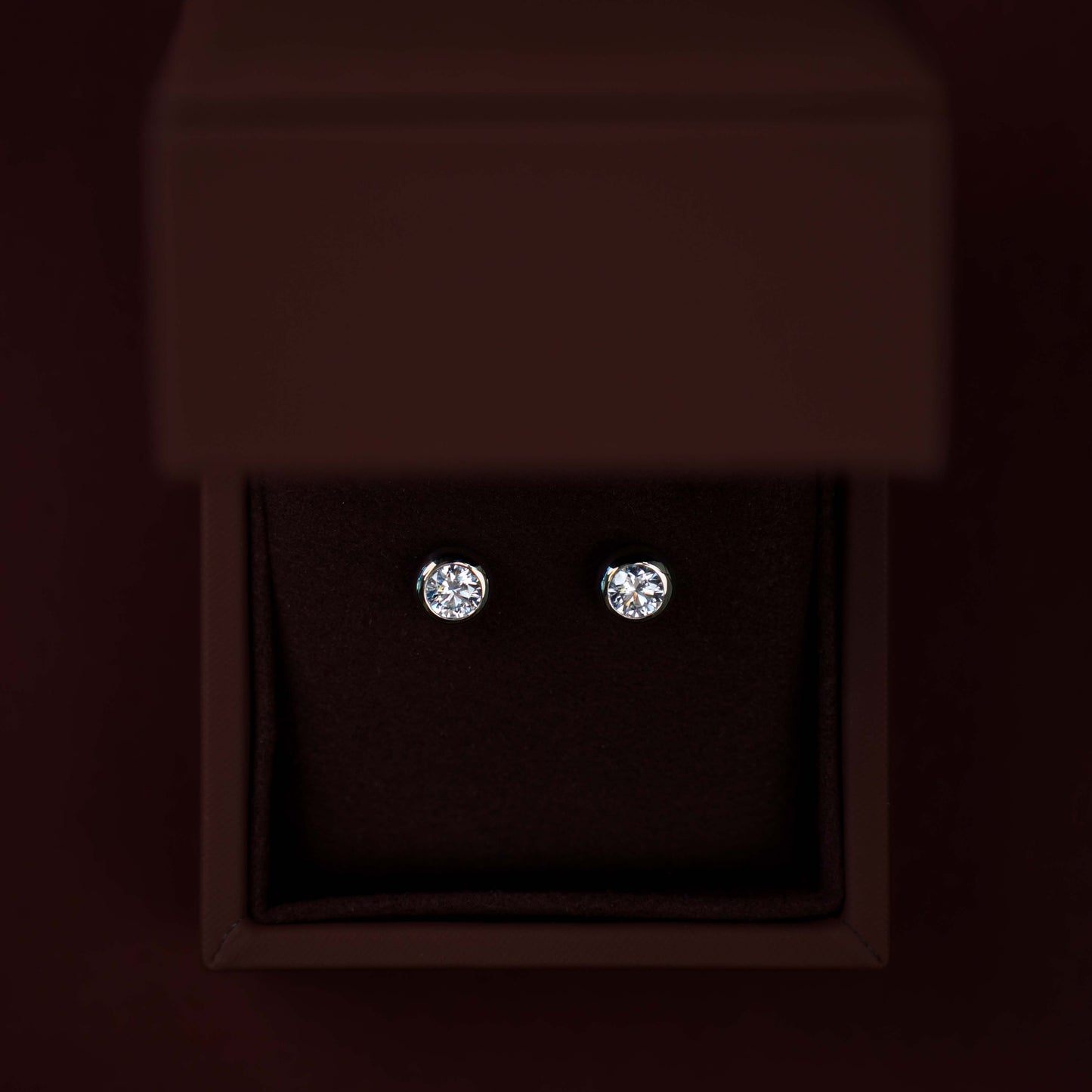 The Angelina Earrings - 0.6CTTW Keshi Pearl Lab Diamond Oval Drop Earrings