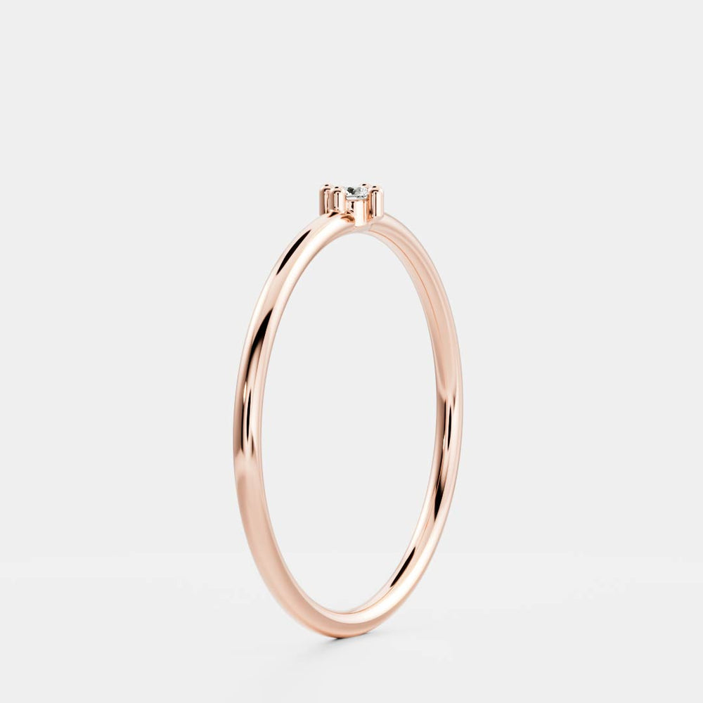 
                      
                        Signature Cultured Diamond Birthstone Ring - April
                      
                    