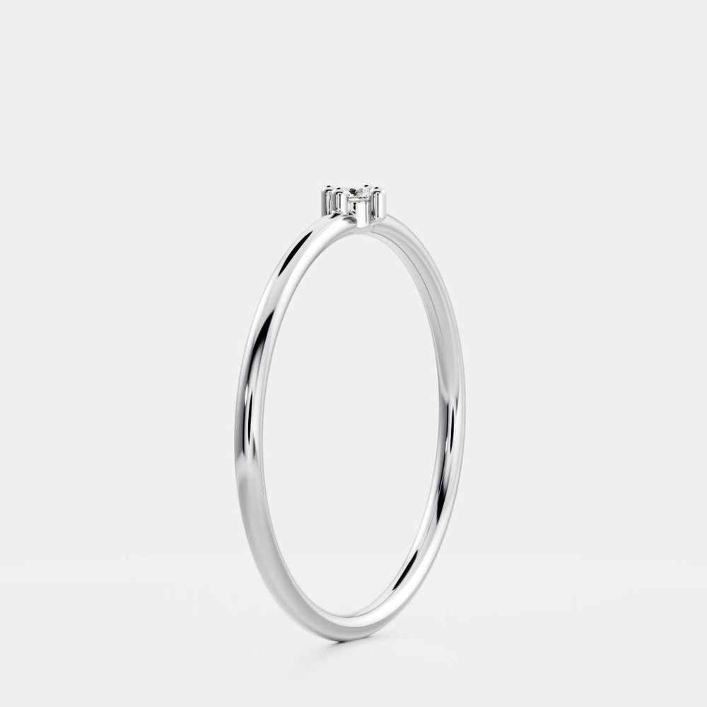 
                      
                        Signature Cultured Diamond Birthstone Ring - April
                      
                    