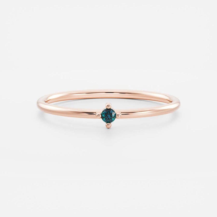 Signature Alexandrite Birthstone Ring - June